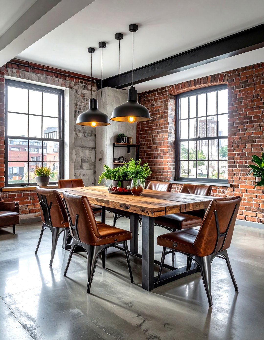 Industrial Dining Room - 30 highlight dining room ideas