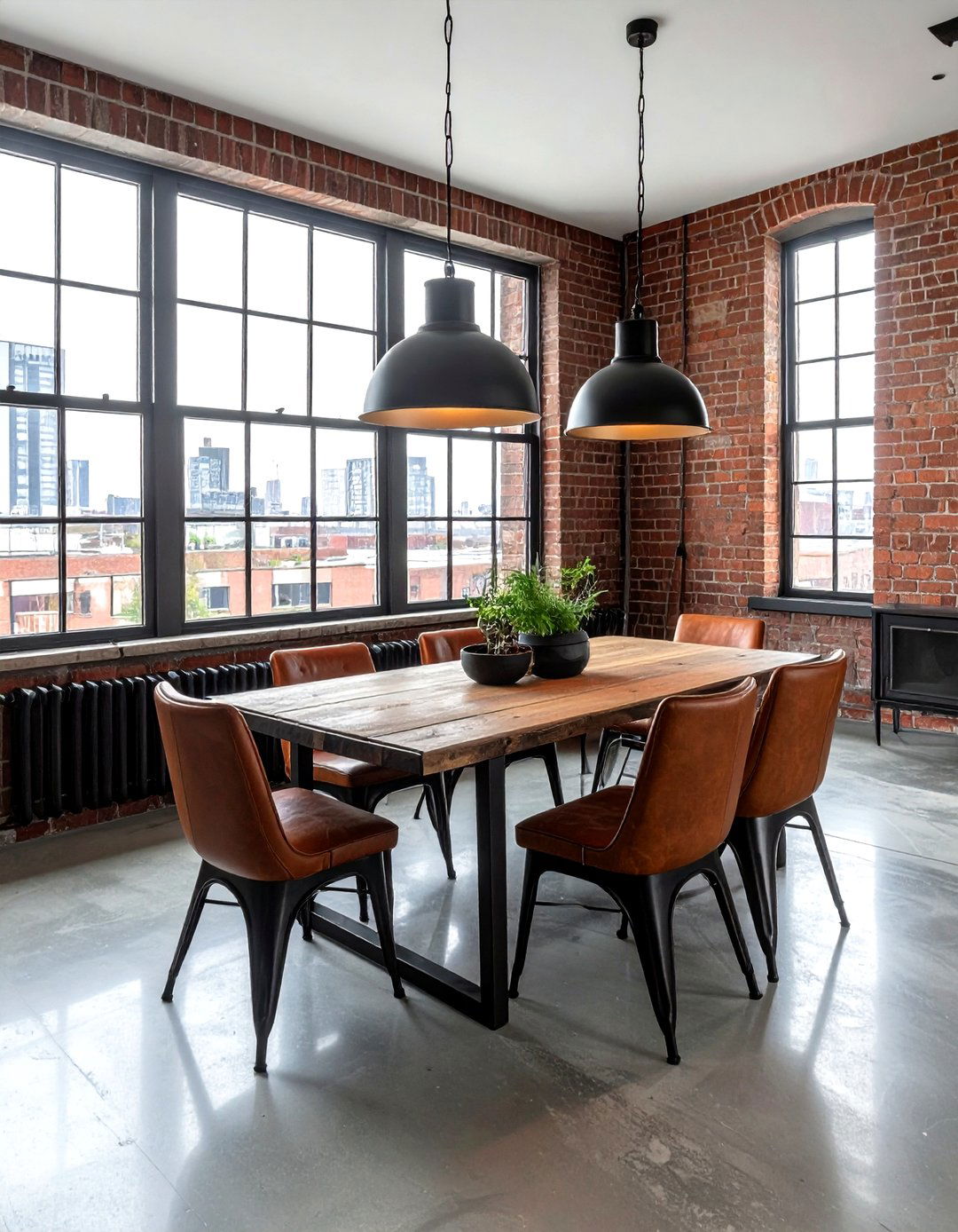 Industrial Dining Room - 30 jaw-dropping dining room ideas