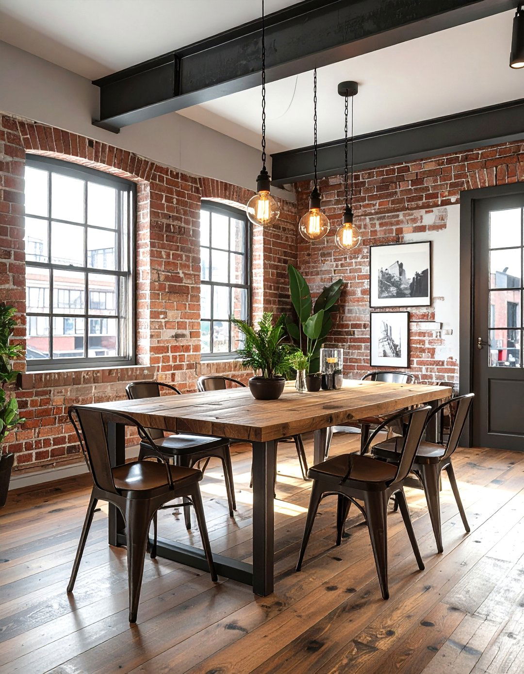 Industrial Dining Room - 30 breathtaking dining room ideas
