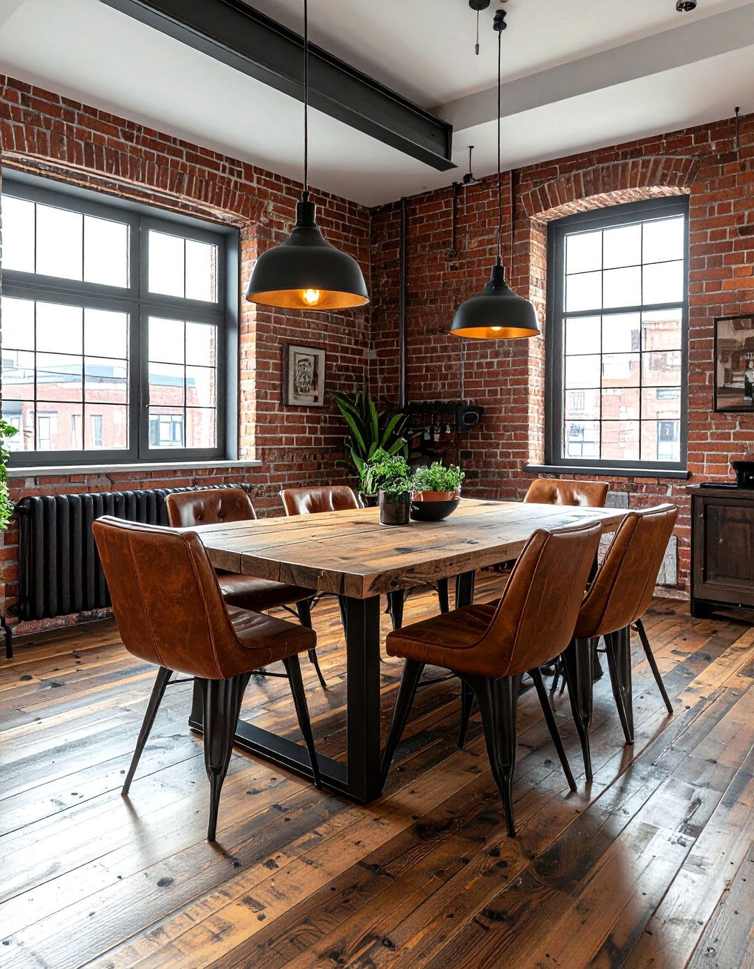 Industrial Dining Room - 30 perfect decor ideas