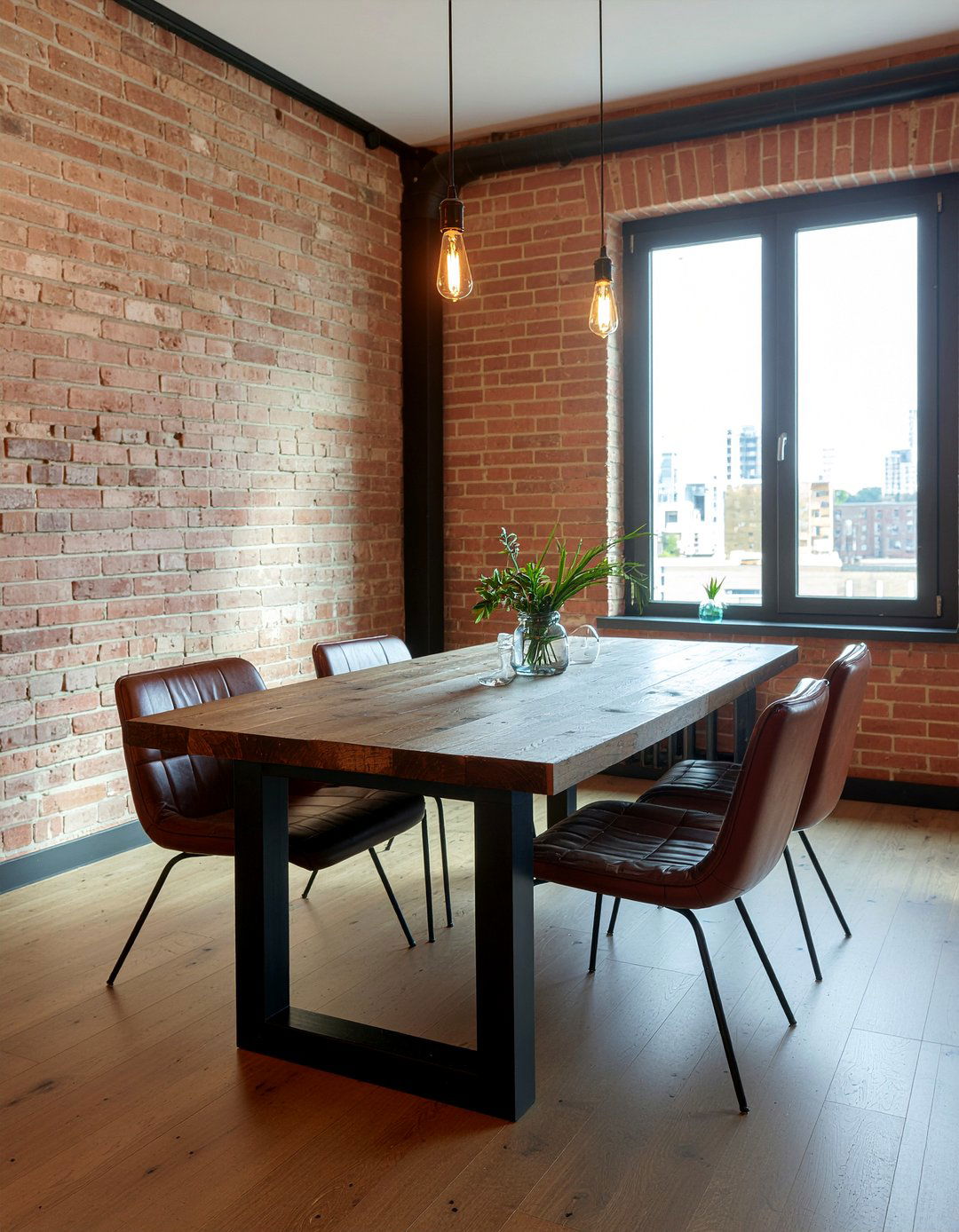 Industrial Dining Room - 30 polished dining room ideas