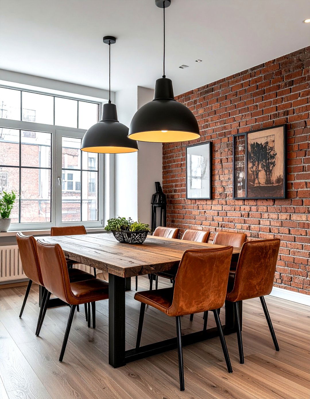 Industrial Dining Room - 30 rectangular dining room ideas