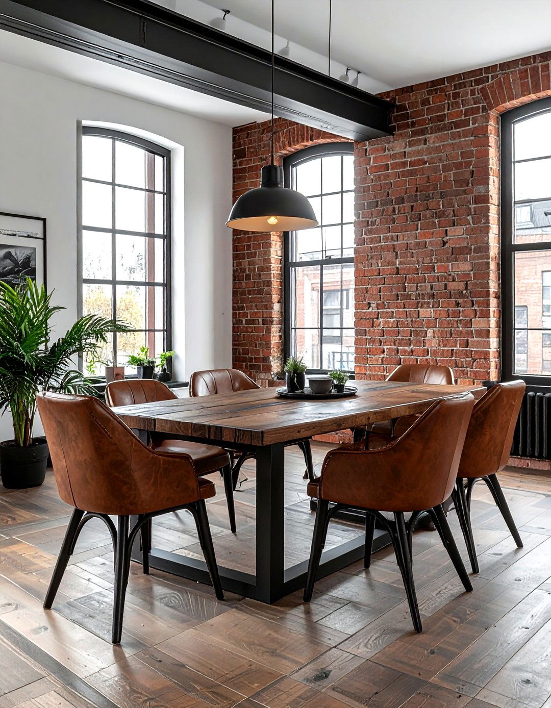 Industrial Dining Room - 30 refreshed dining room ideas