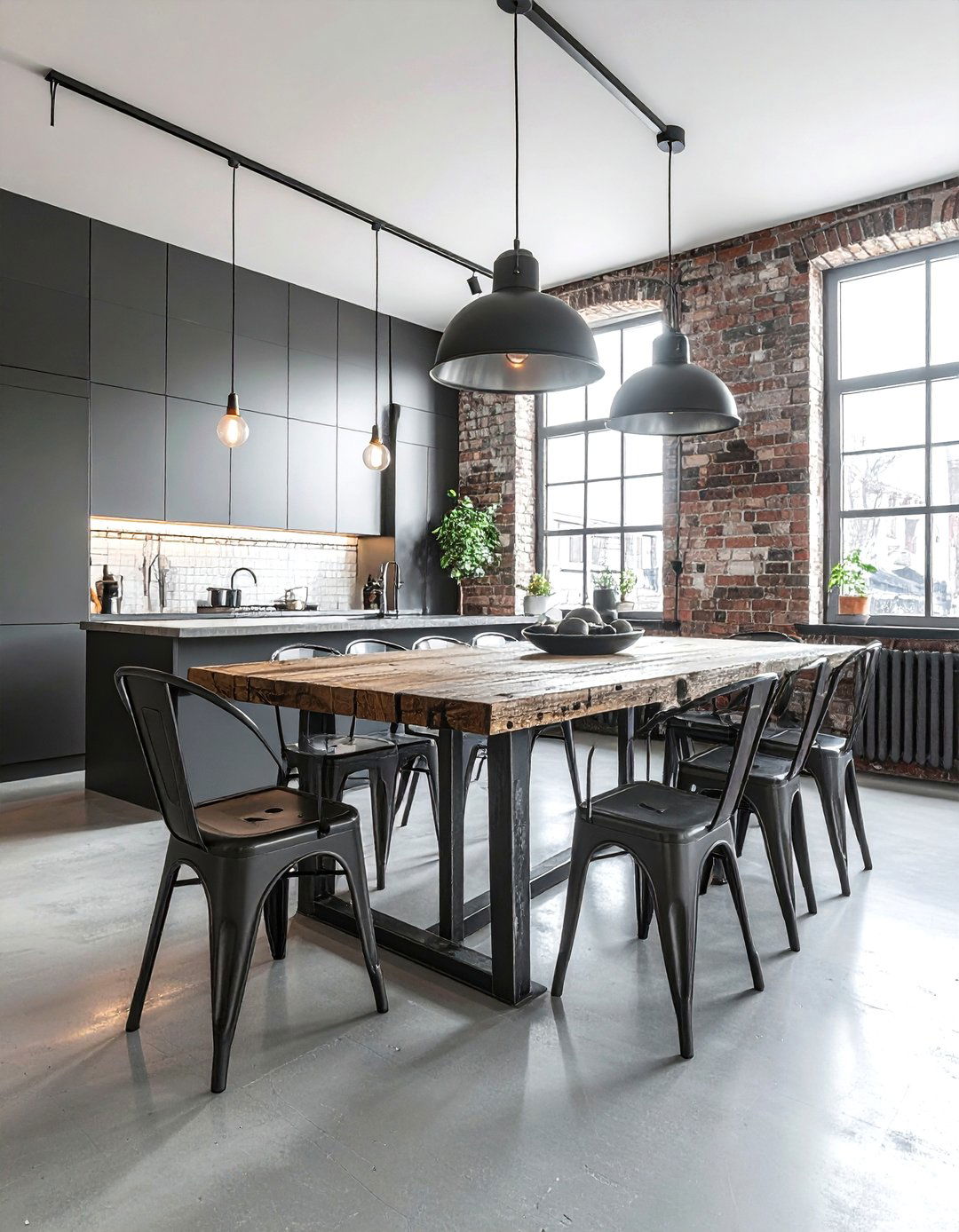 Industrial Dining Room - 30 stunning dining room ideas