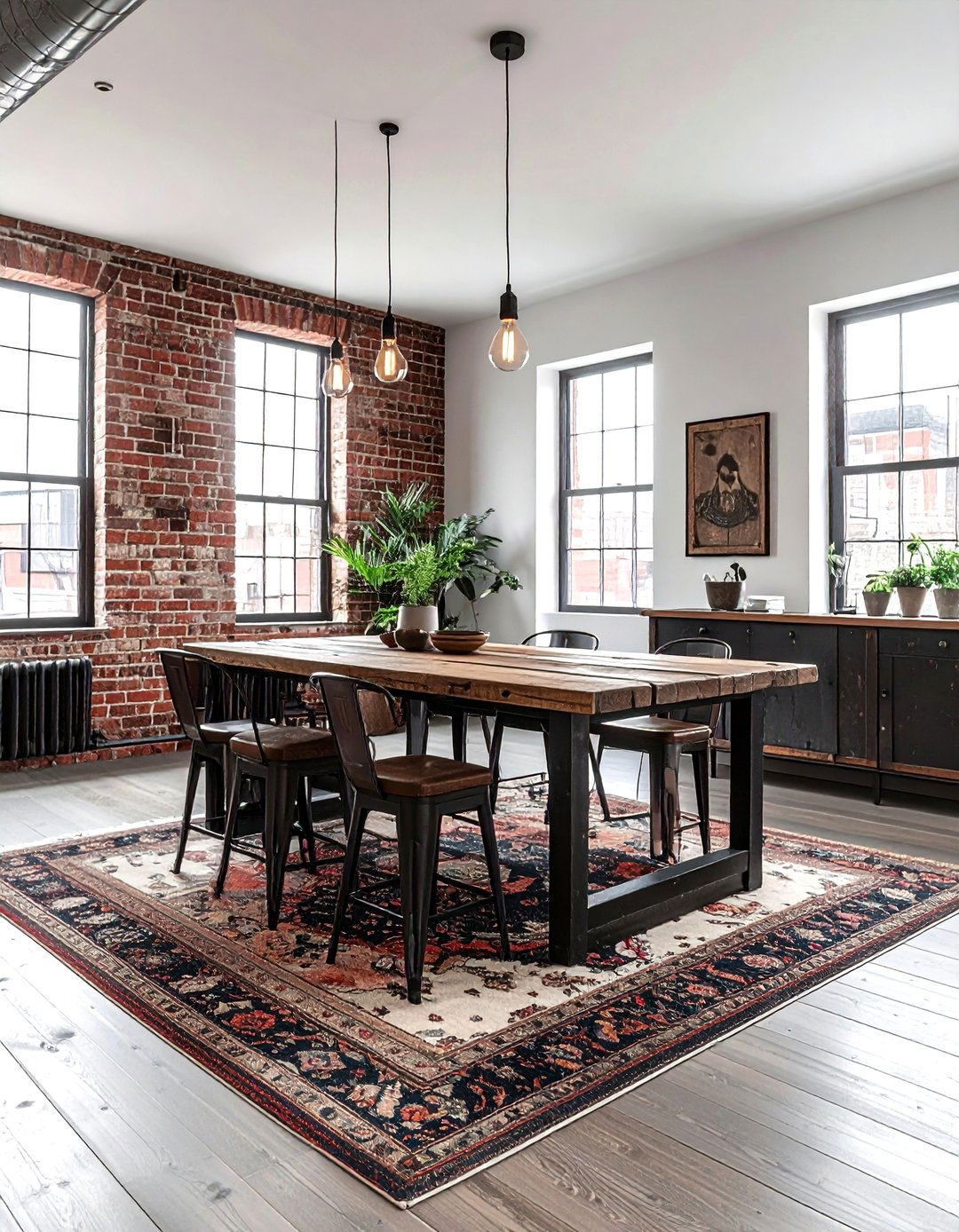 Industrial Dining Room - 30 talking point dining room ideas