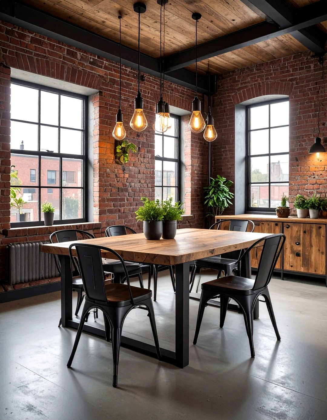 Industrial Dining Room - 30 unique dining room ideas