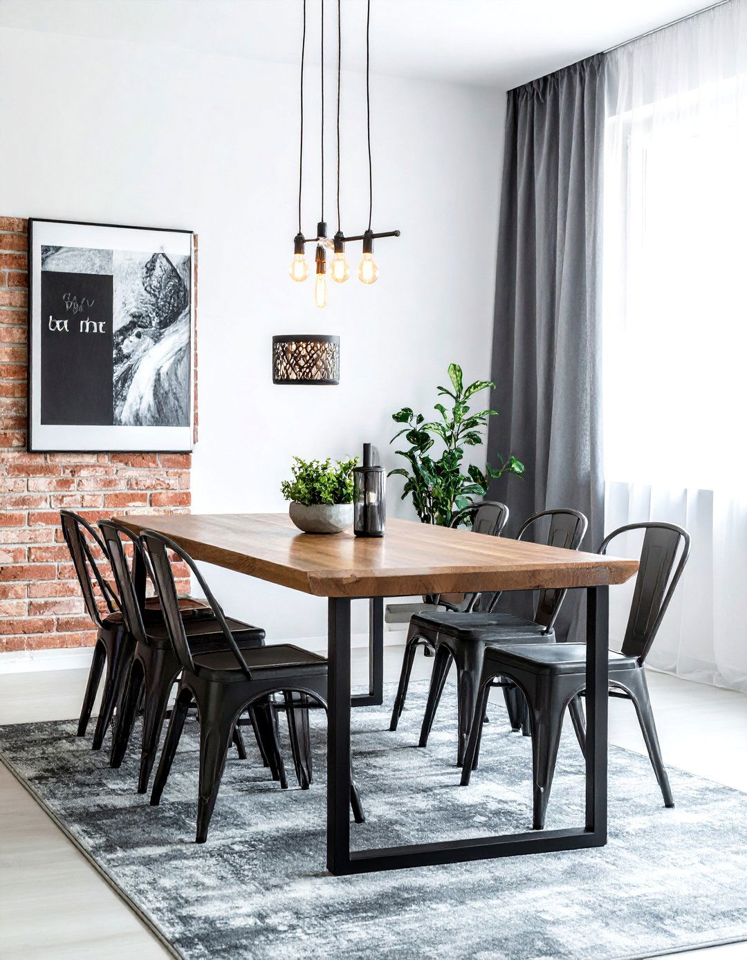 Industrial Dining Room Furniture - 30 timeless dining room ideas