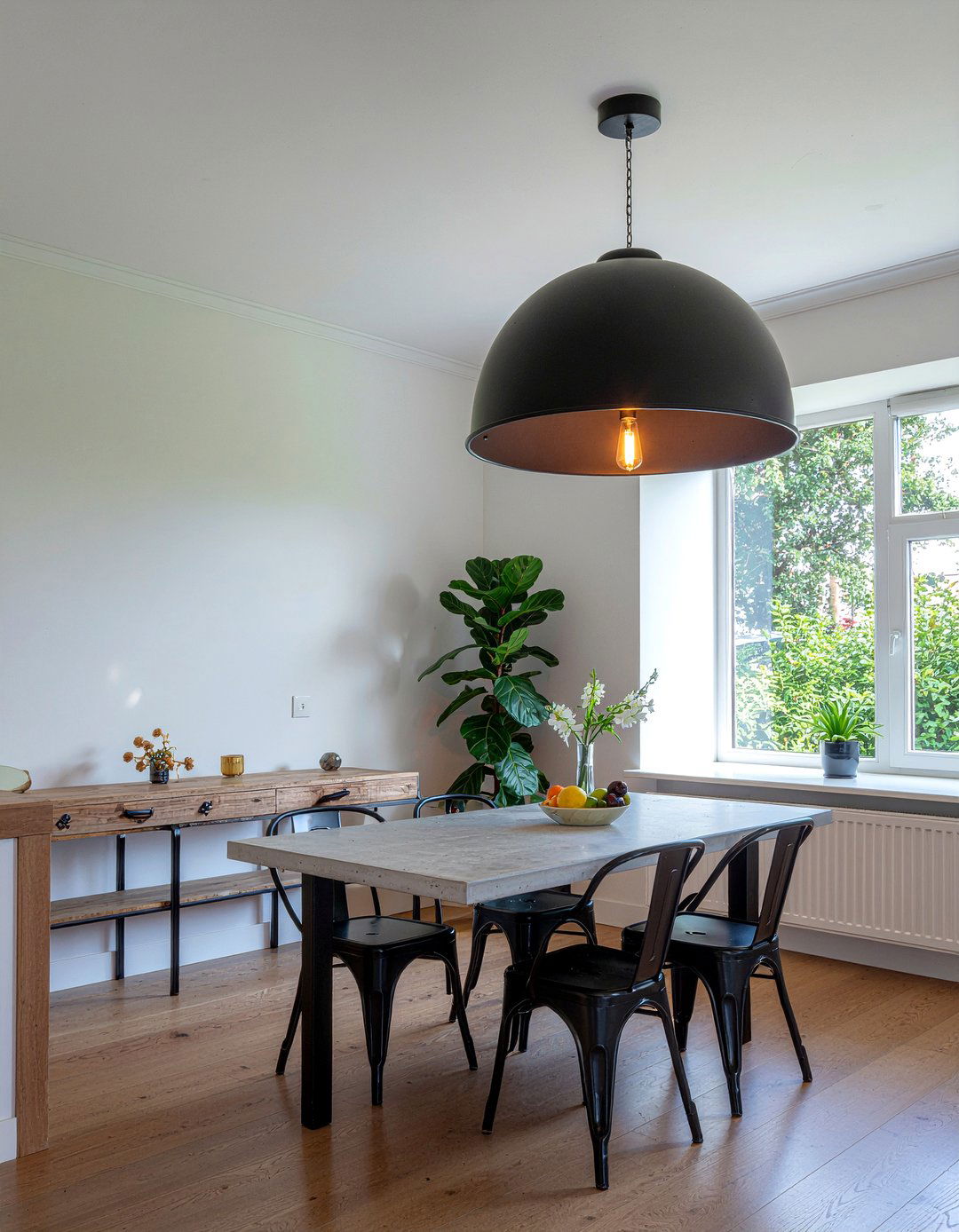 Industrial Dining Room Lighting - 30 dining room facelift ideas