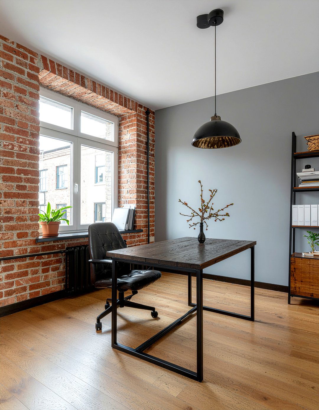 Industrial Dining Room Office - 30 dining room workspace ideas