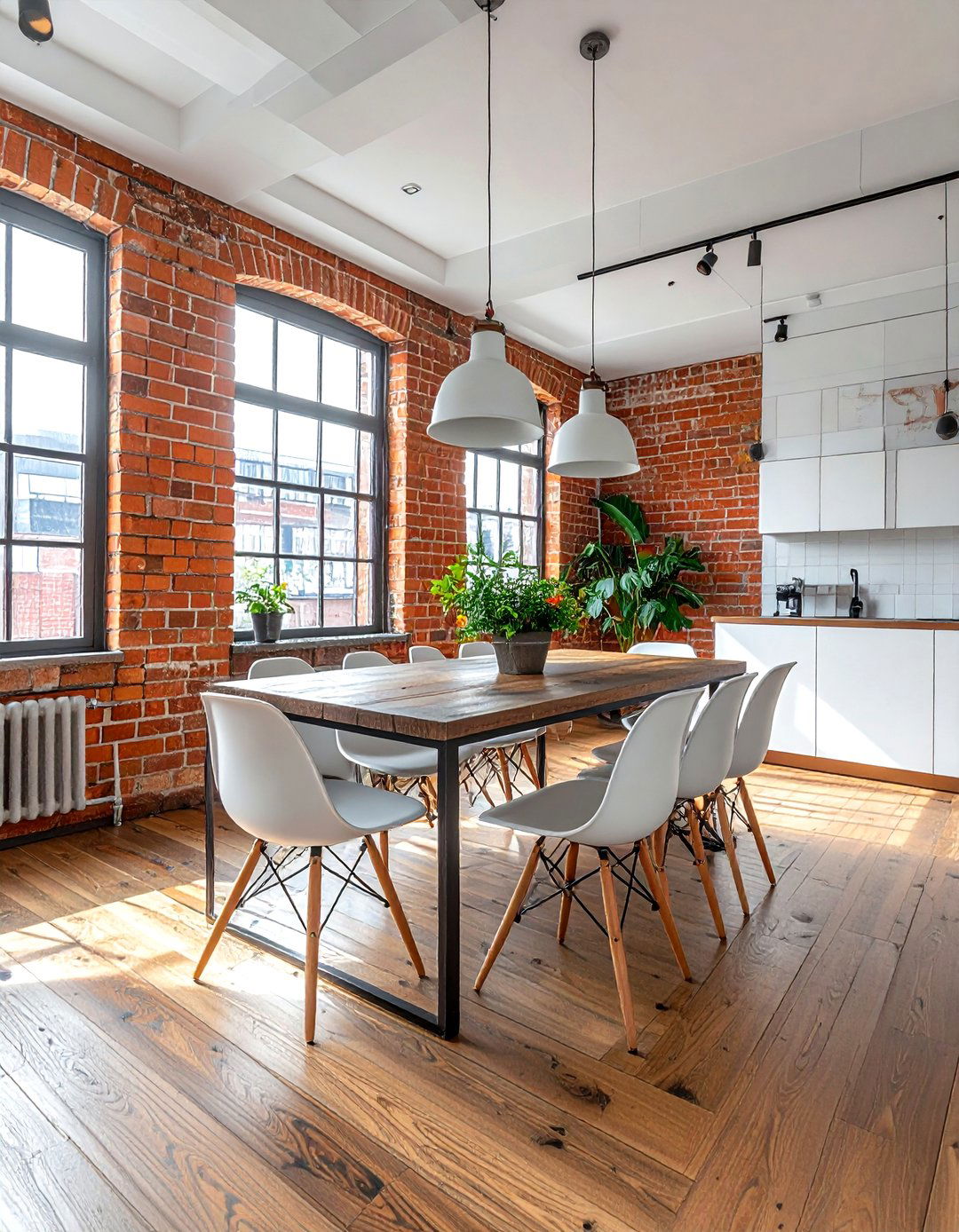 30 Orange and White Dining Room Ideas for a Modern Home