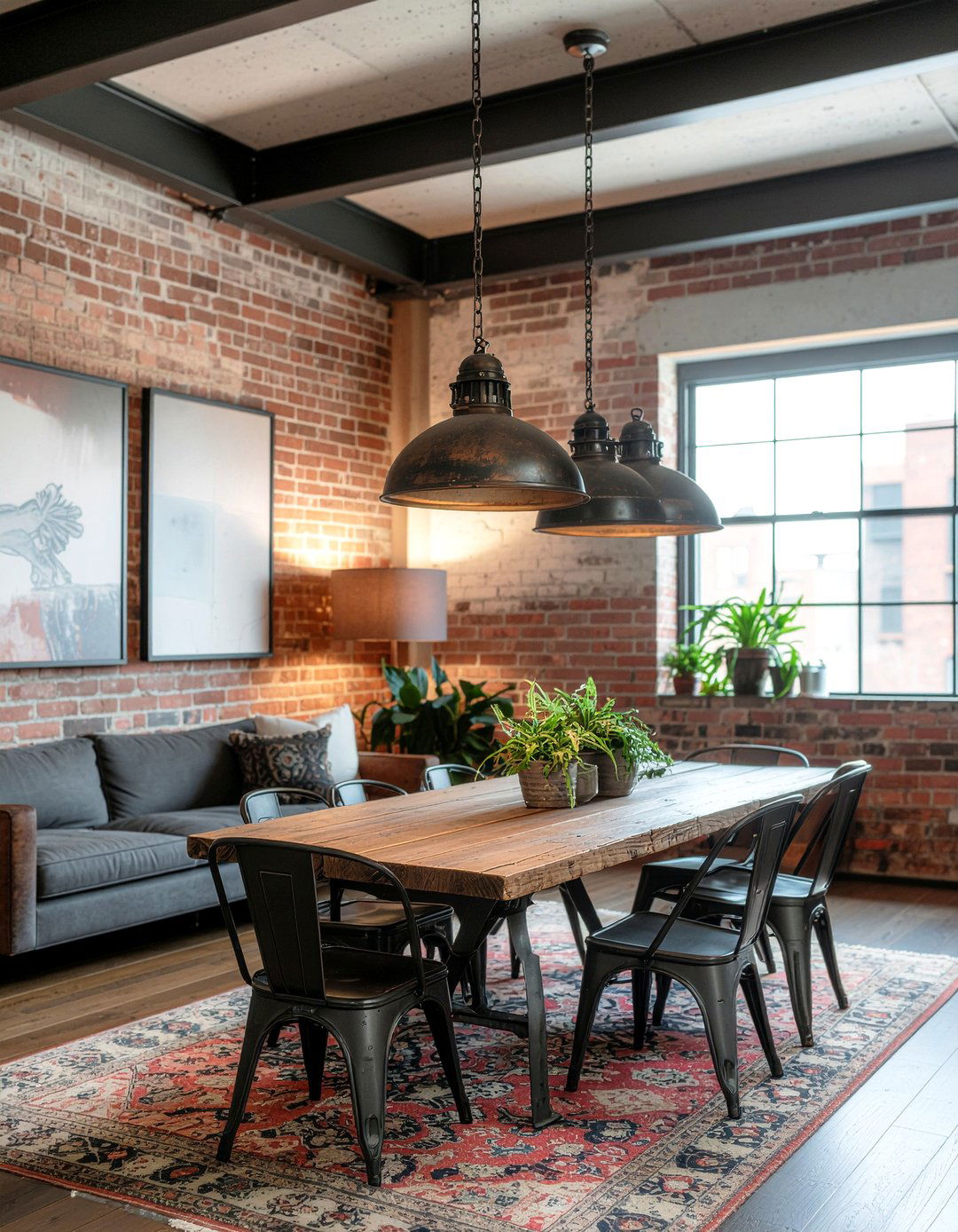 Industrial Dining Room Pendant - 30 dining room ceiling light ideas