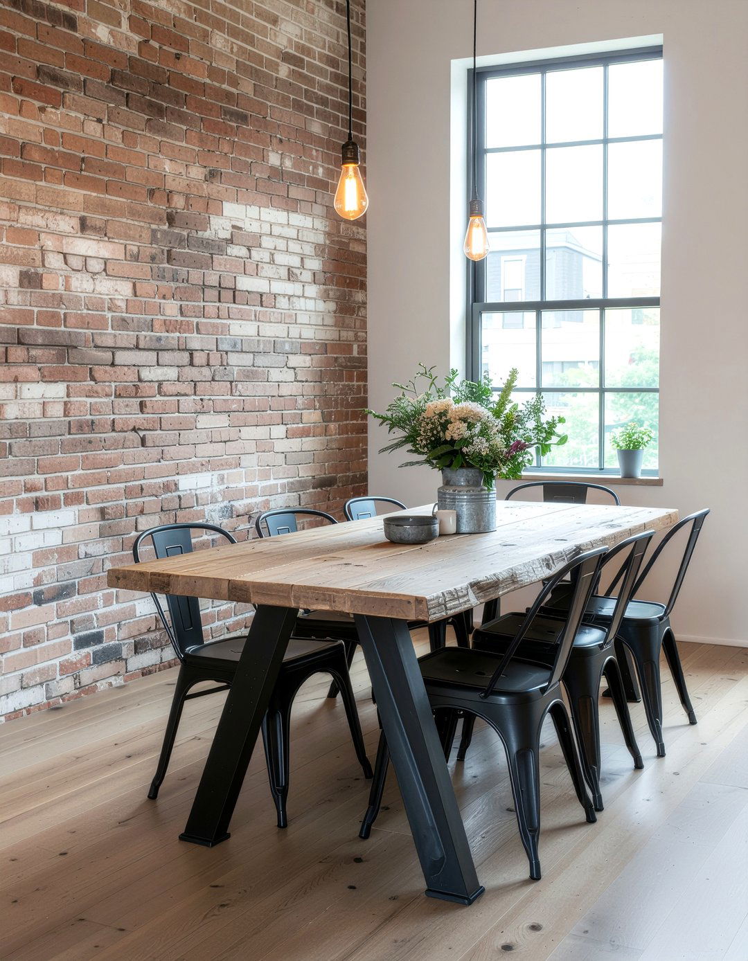 Industrial Dining Table - 30 dining room table ideas