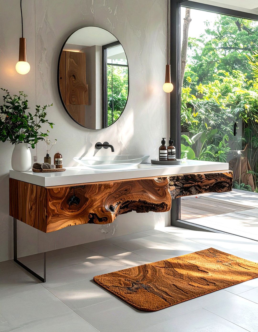 Industrial Double Vanity - 30 double vanity ideas