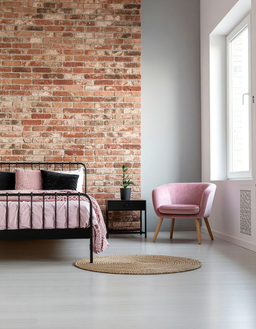 Industrial Dusty Rose Bedroom - 30 dusty rose bedroom ideas