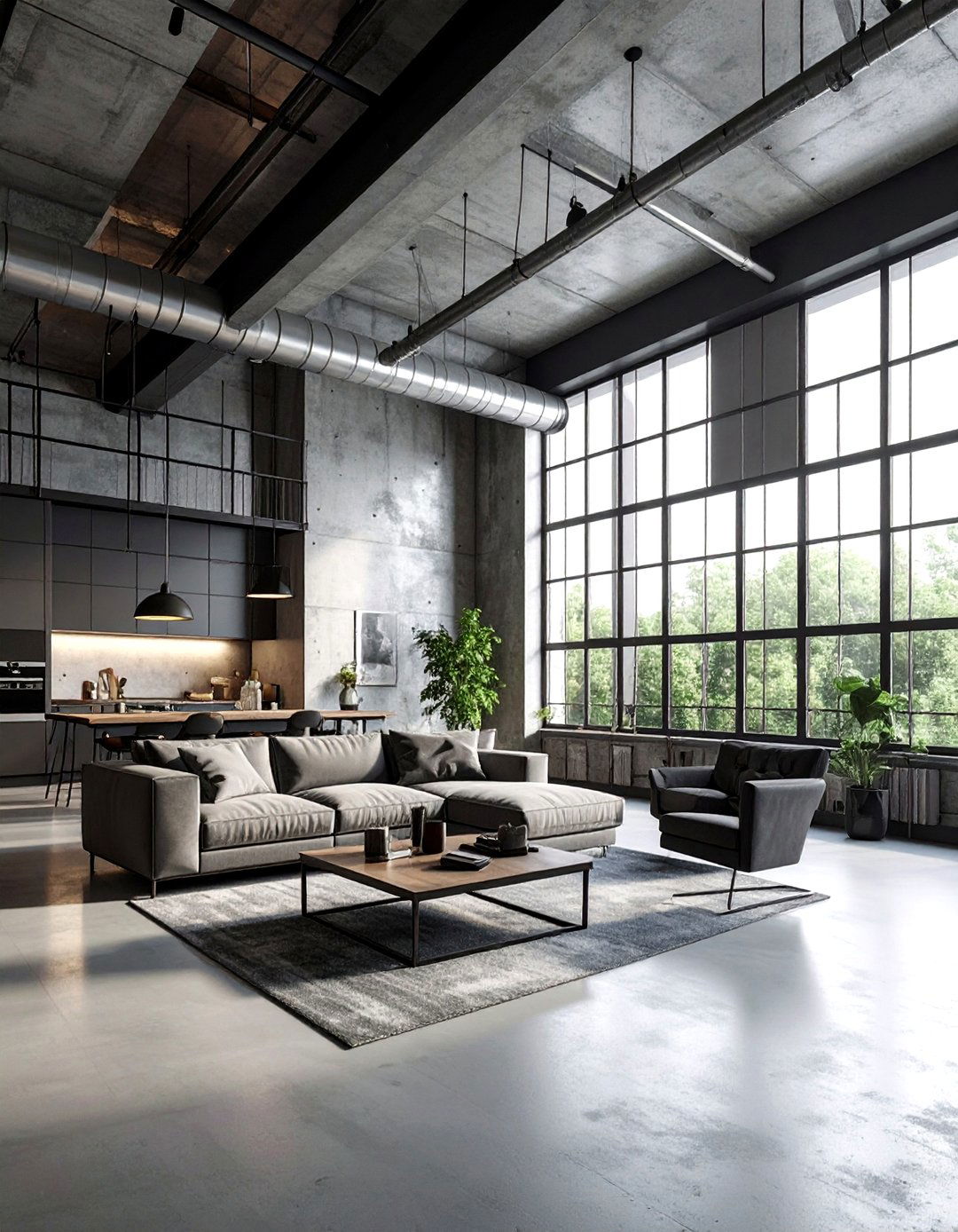 Industrial Groin Vault - 30 living room groin vault ideas