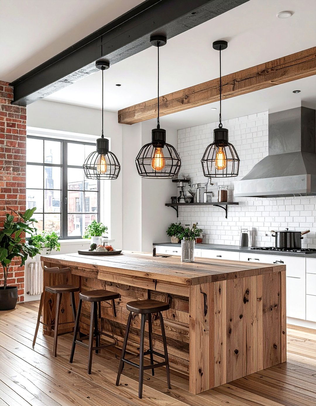 Industrial Hanging Light - 30 light decor ideas