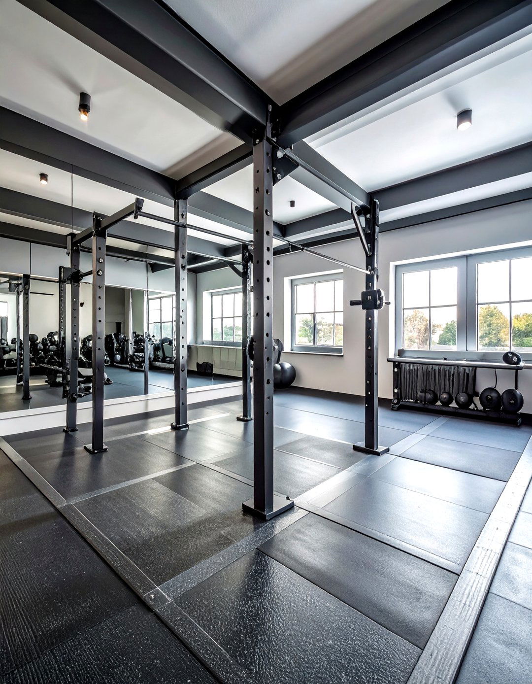 Industrial Home Gym - 30 industrial home decor ideas