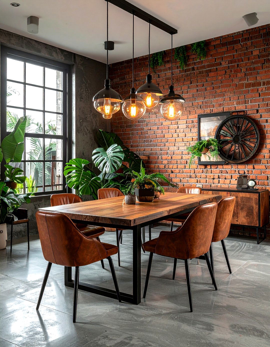 Industrial Indonesian Dining - 30 Indonesian dining room ideas