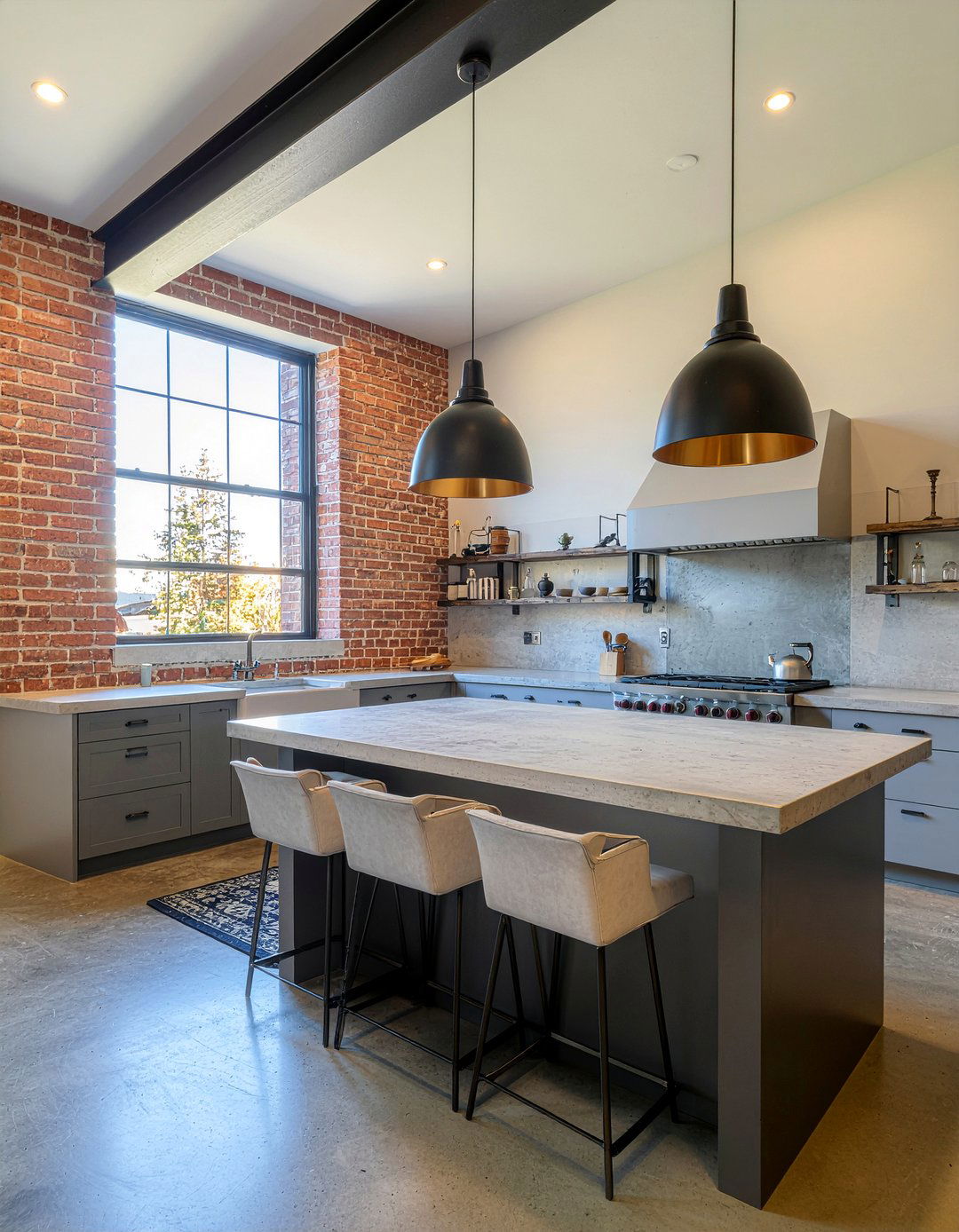 Industrial Kitchen - 30 model home kitchen ideas