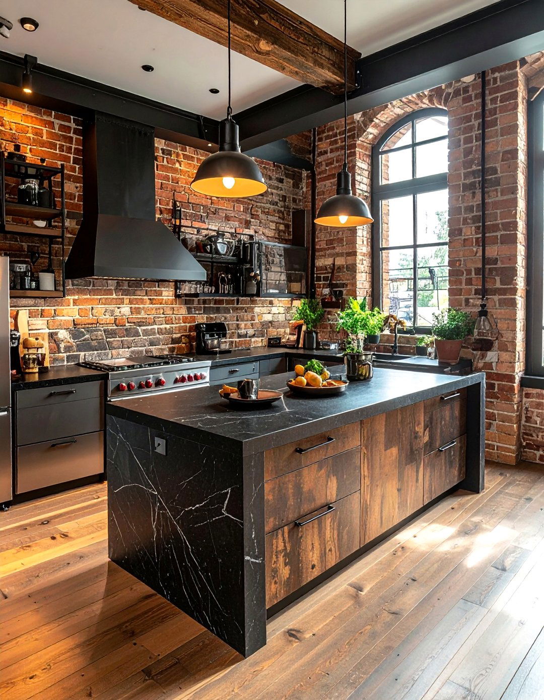 Industrial Kitchen - 30 soapstone countertop kitchen ideas