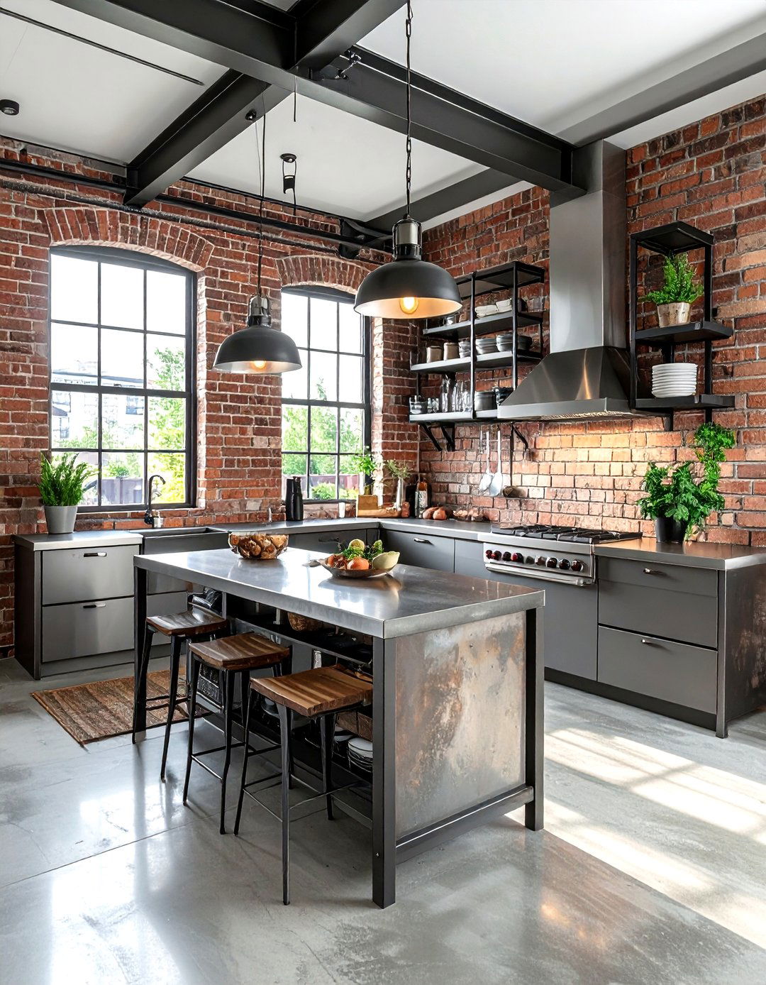 Industrial Kitchen Layout - 30 kitchen floor plan ideas