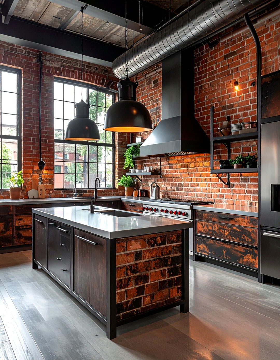 Industrial Kitchen Style - 30 simple kitchen ideas