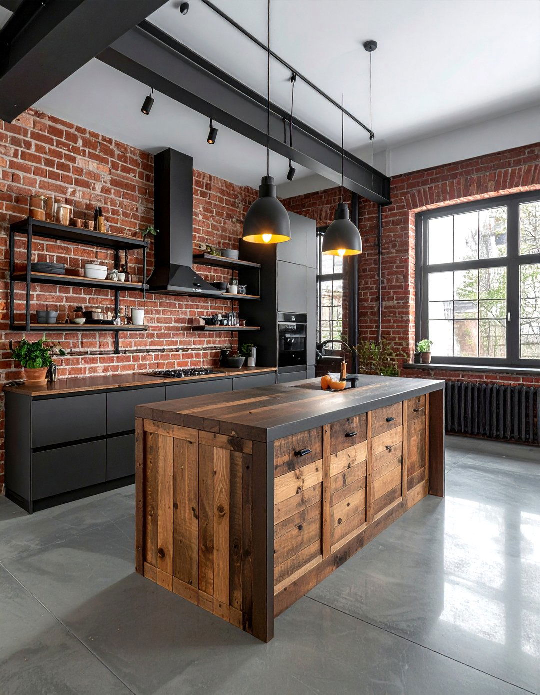 Industrial Kitchen Style - 30 durable kitchen ideas
