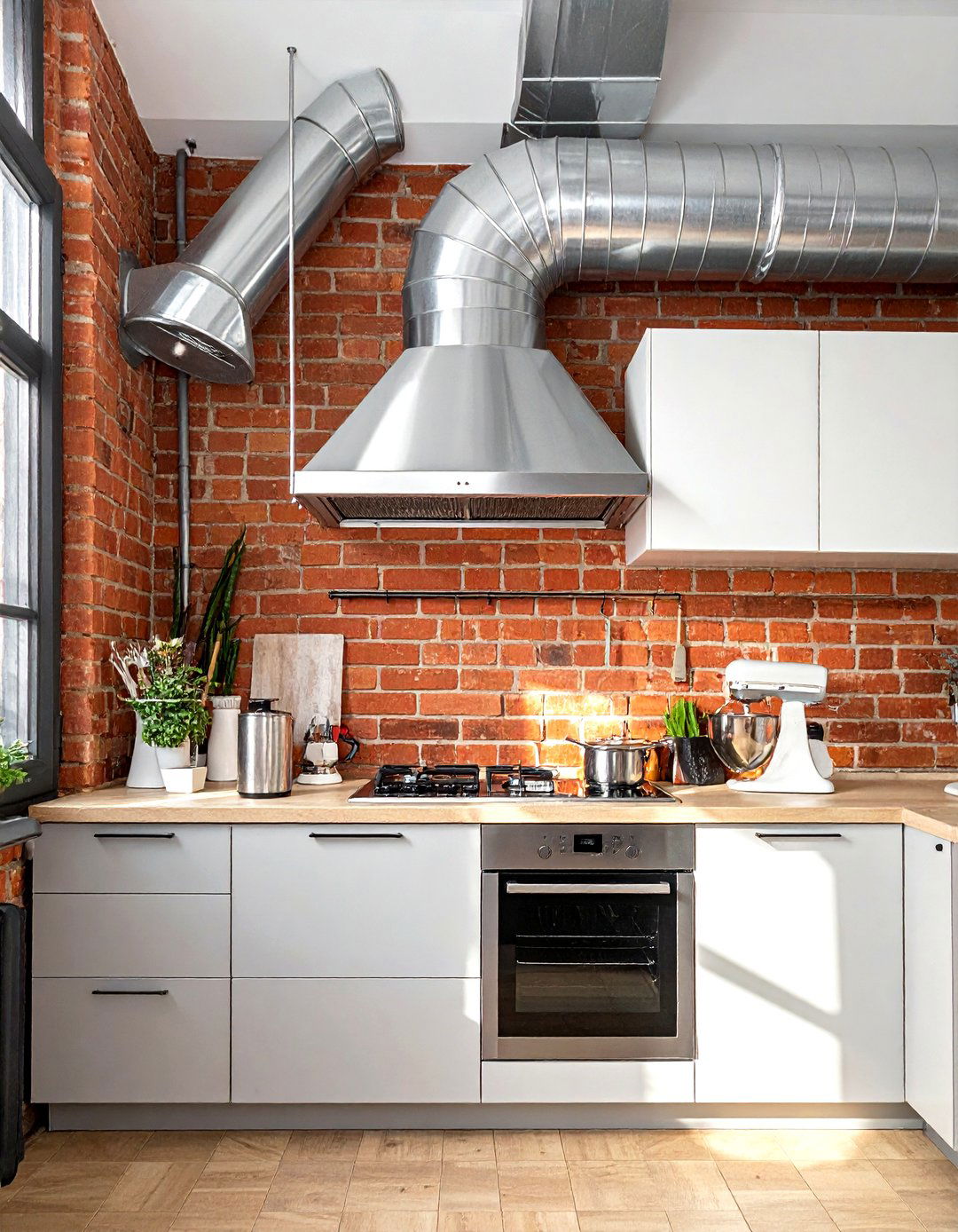Industrial Kitchen Ventilation - 30 stainless hood kitchen ideas