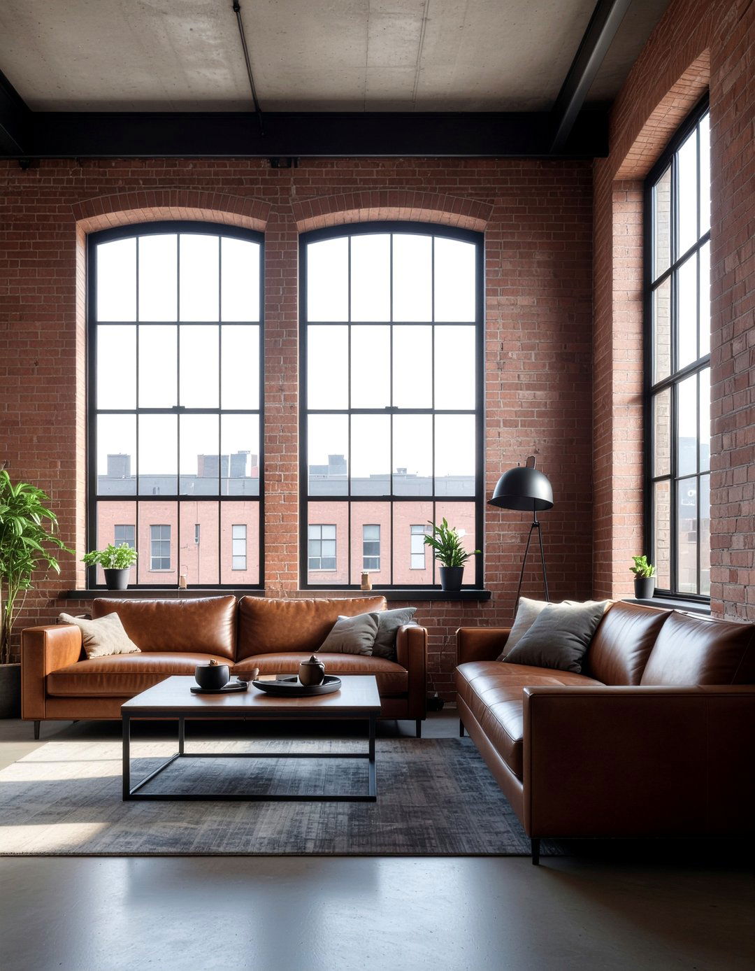 Industrial Living Room - 30 large living room ideas