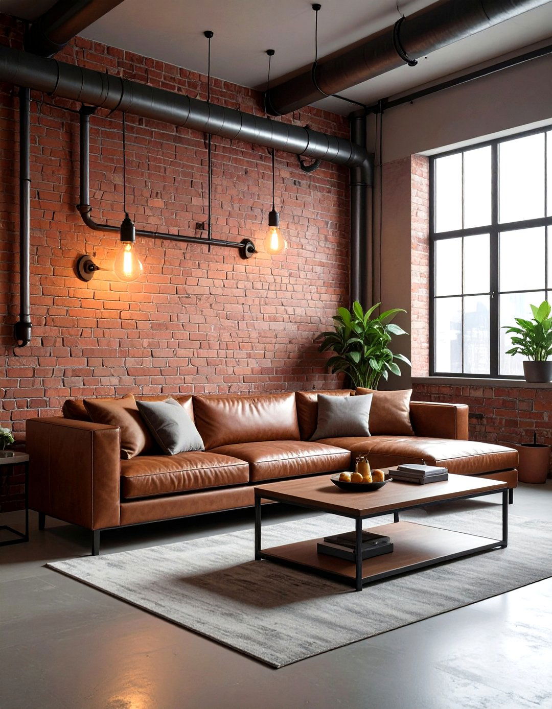 Industrial Living Room Pipe Sconce - 30 living room sconce ideas