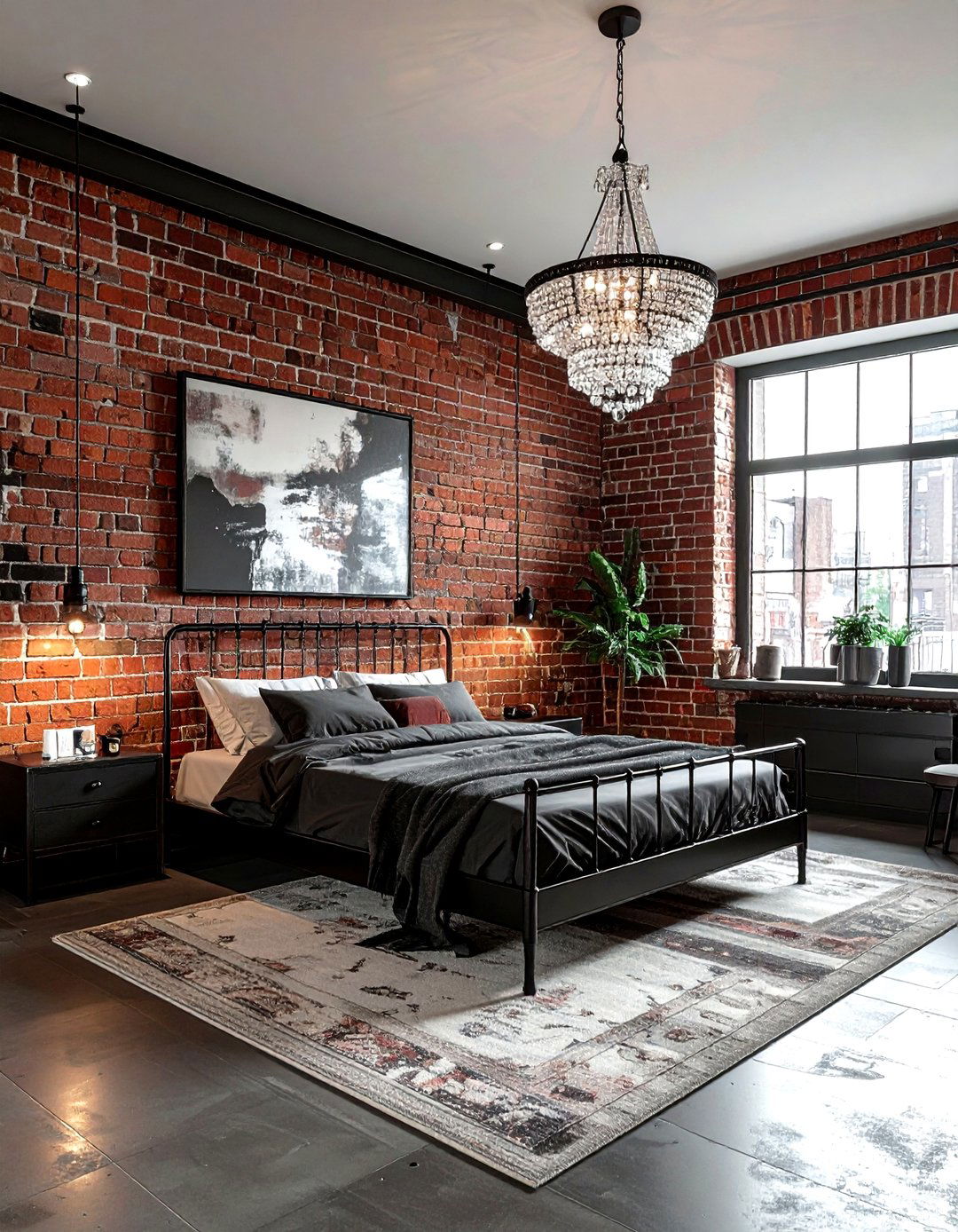 Industrial Loft Bedroom - 30 elegant bedroom ideas