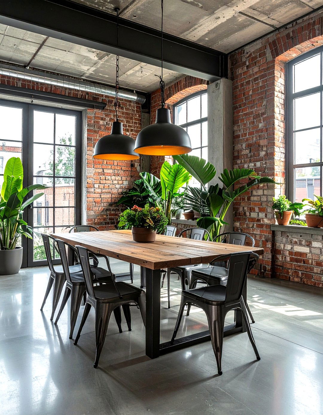 Industrial Loft Dining Room - 30 Puerto Rican dining room ideas