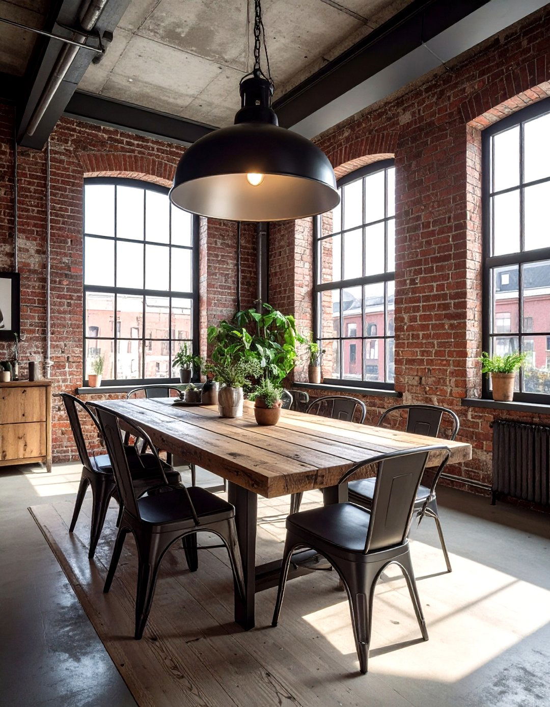 Industrial Loft Dining Room - 30 refined dining room ideas