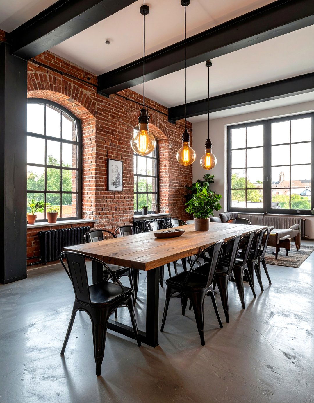 Industrial Loft Dining - 30 architect-designed dining room ideas