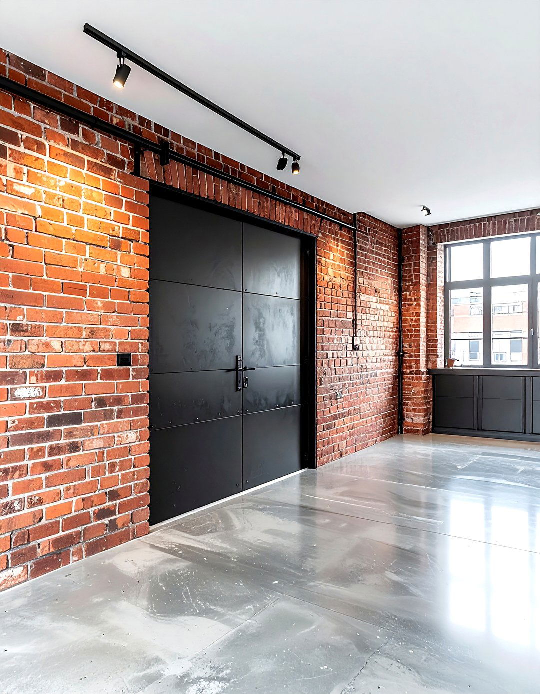 Industrial Loft Entrance - 30 grand entryway ideas