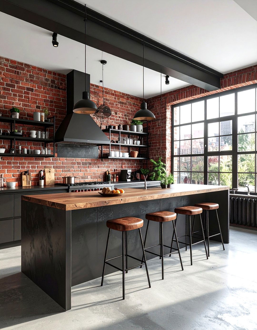 Industrial Loft Kitchen - 30 photo-ready kitchen ideas