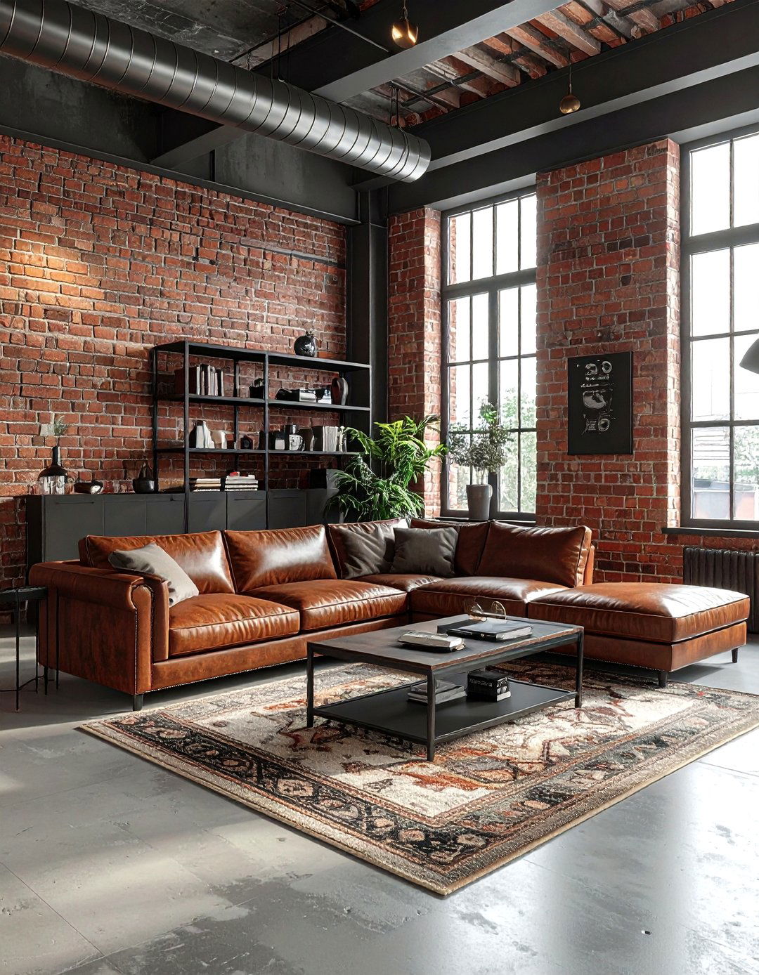 Industrial Loft Living Room - 30 living room ideas