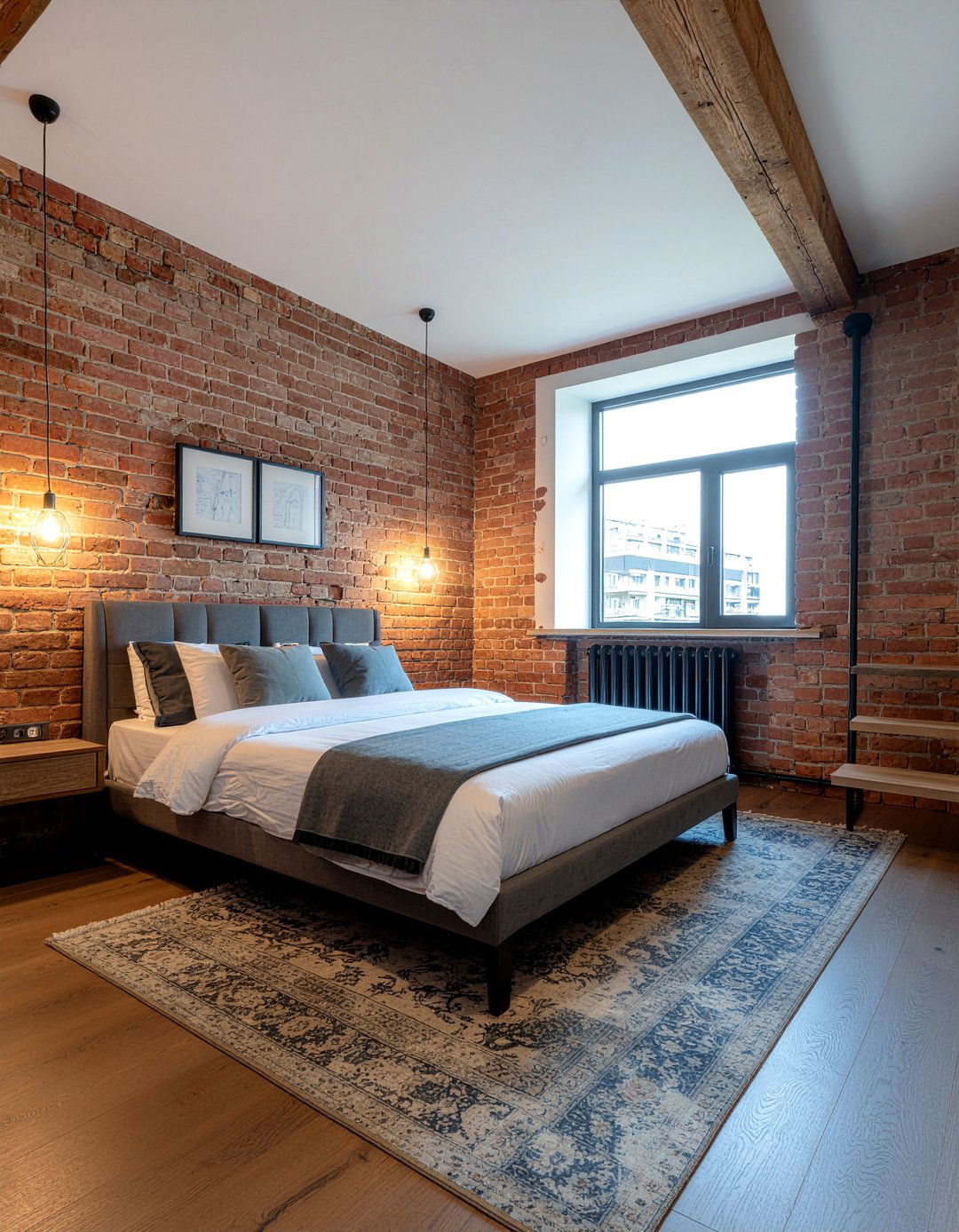 Industrial Loft Style - 30 hotel bedroom ideas