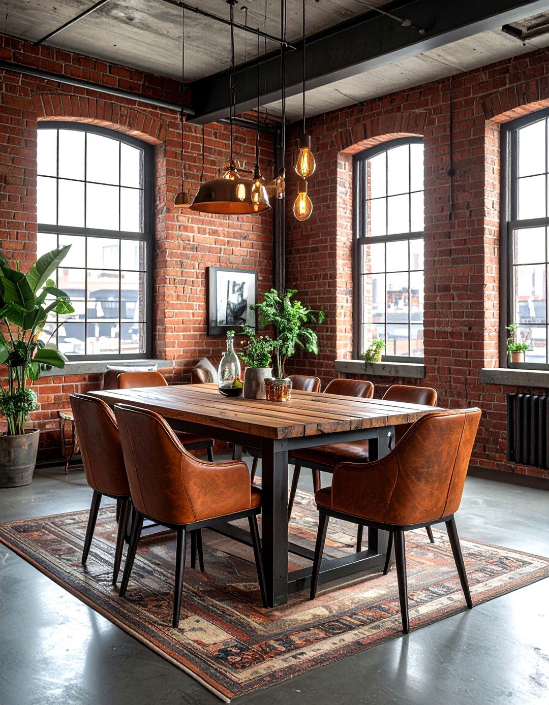Industrial Loft Style - 30 amazing dining room ideas