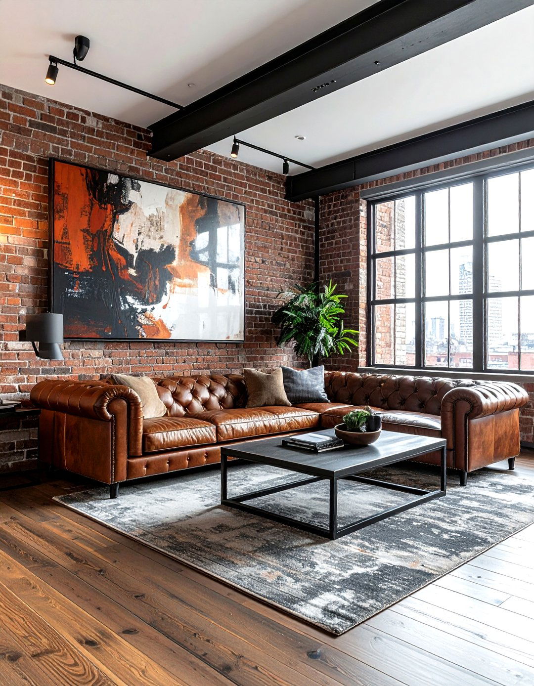 Industrial Luxury Living Room - 30 luxury living room ideas
