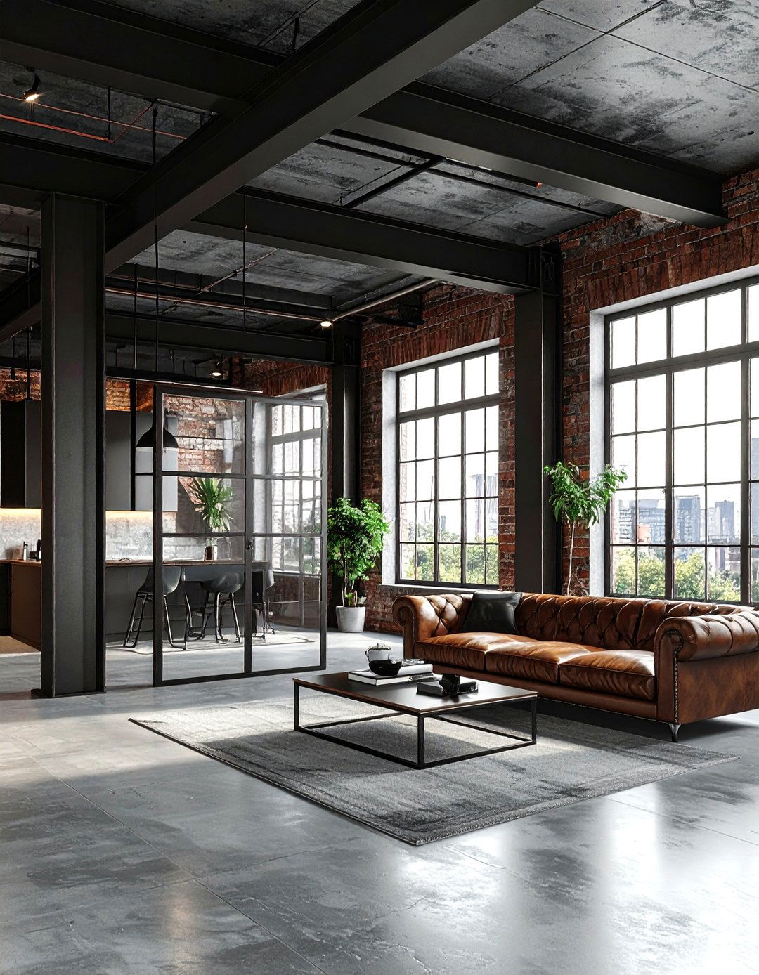 Industrial Metal Detail - 30 modern home decor ideas