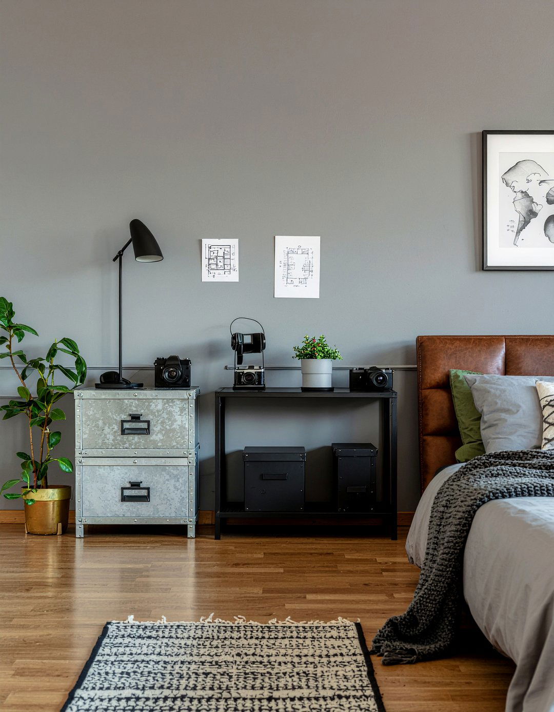 Industrial Metal Storage Cubes - 30 bedroom storage cubes