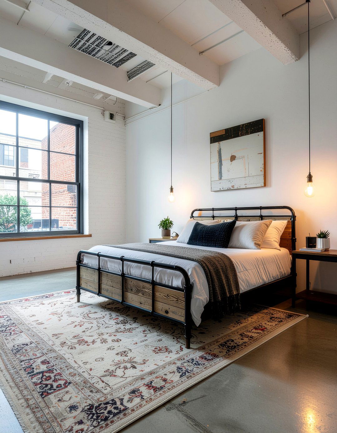 Industrial Murphy Bed - 30 bedroom murphy bed ideas