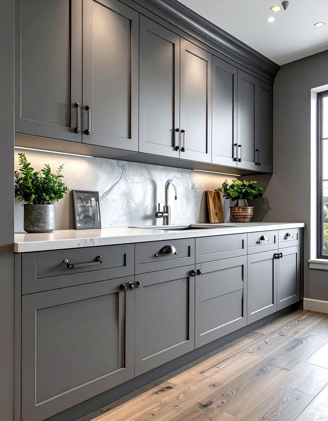 Industrial Nickel Cabinet Hardware - 30 nickel kitchen hardware ideas