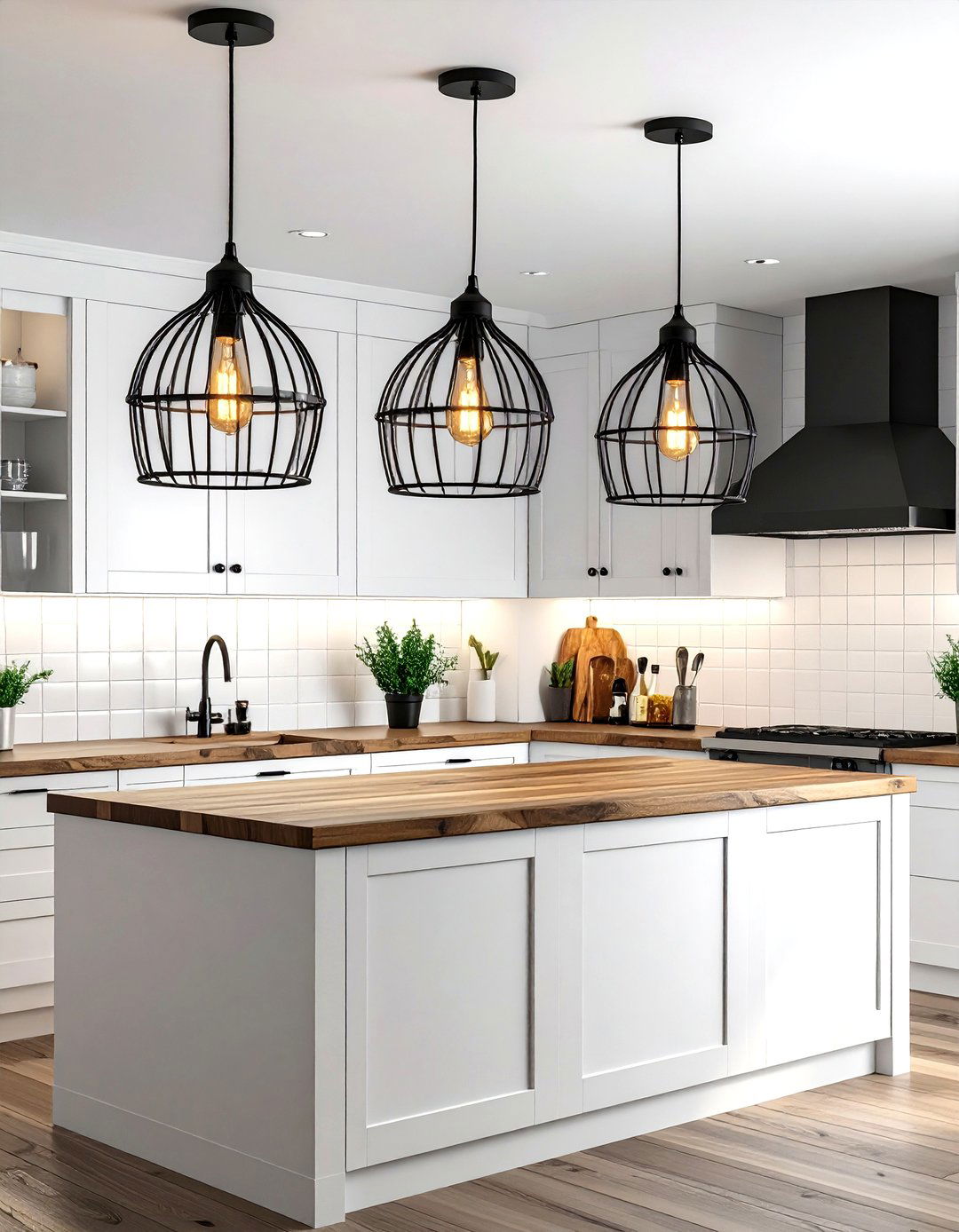 Industrial Pendant Lighting - 30 Lowes kitchen ideas