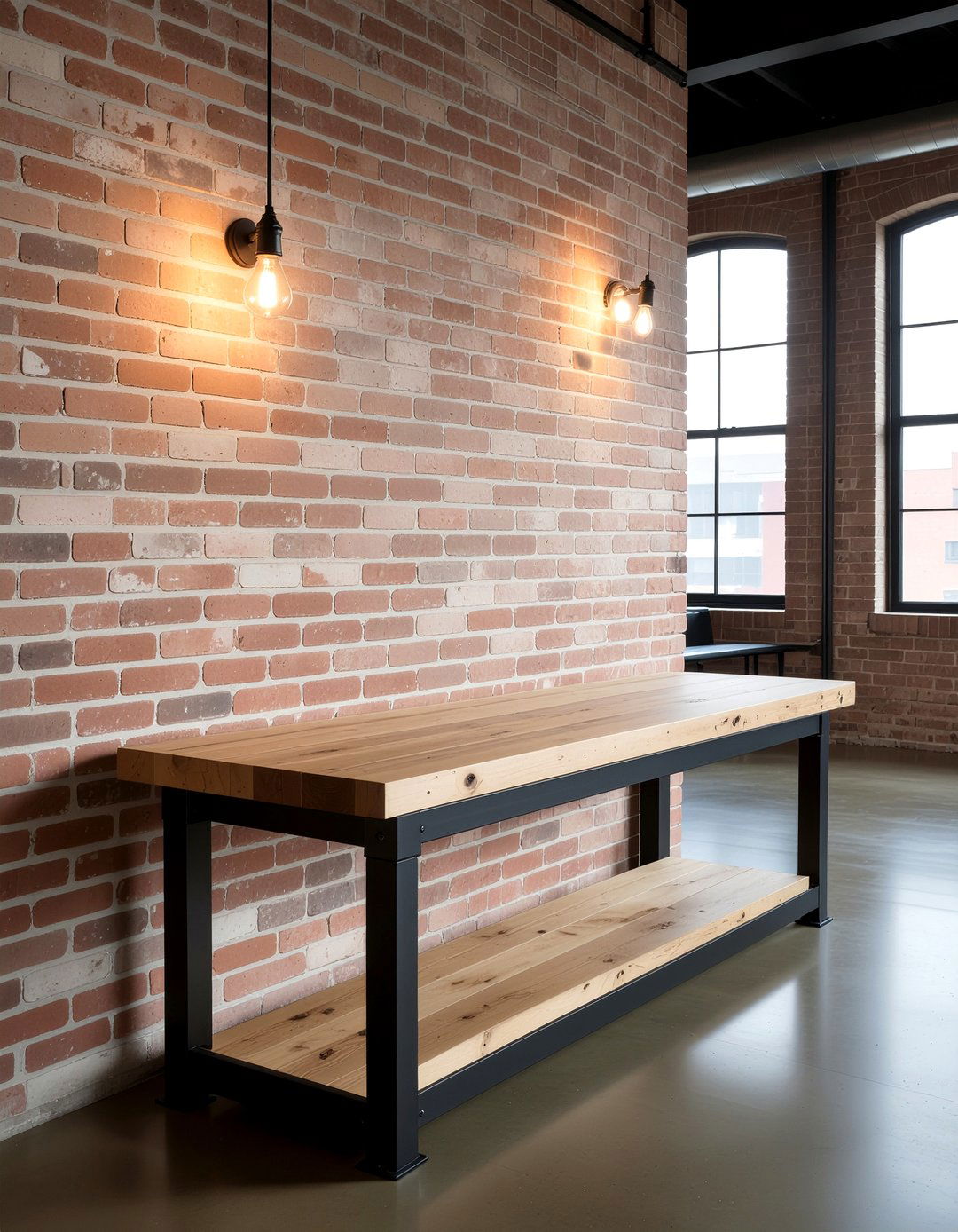 Industrial Pipe Console - 30 living room console table ideas