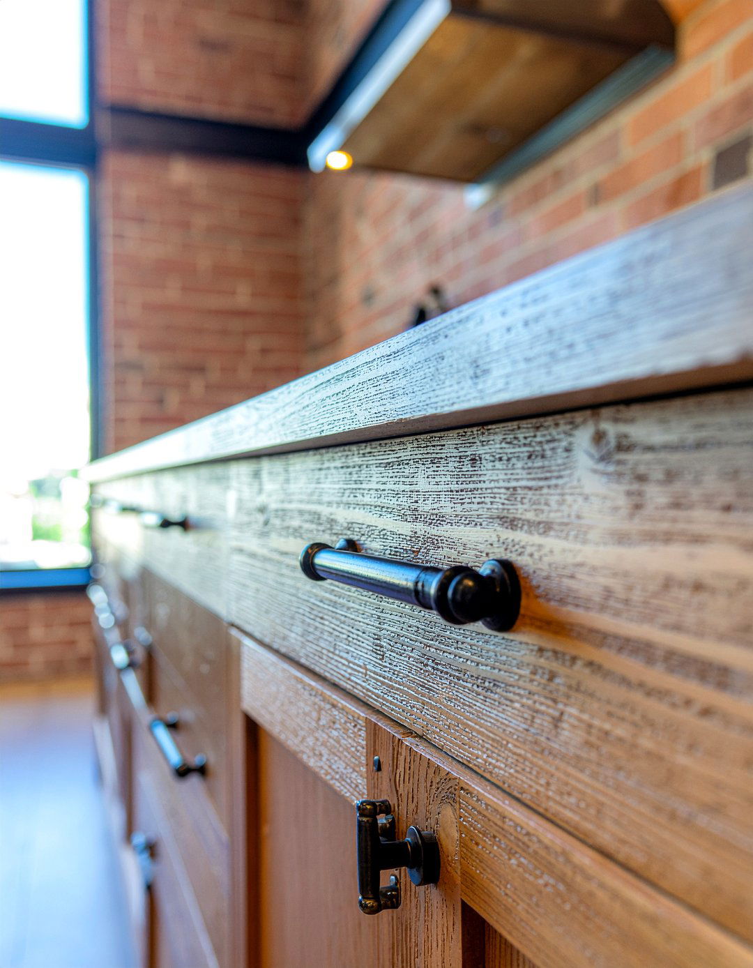 Industrial Pipe Handles - 30 kitchen cabinet handle ideas