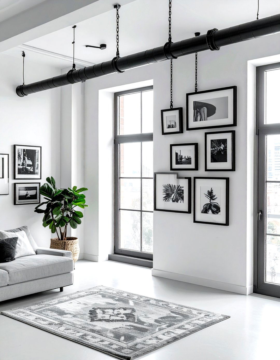 Industrial Pipe Photo Frame - 30 collage frame ideas