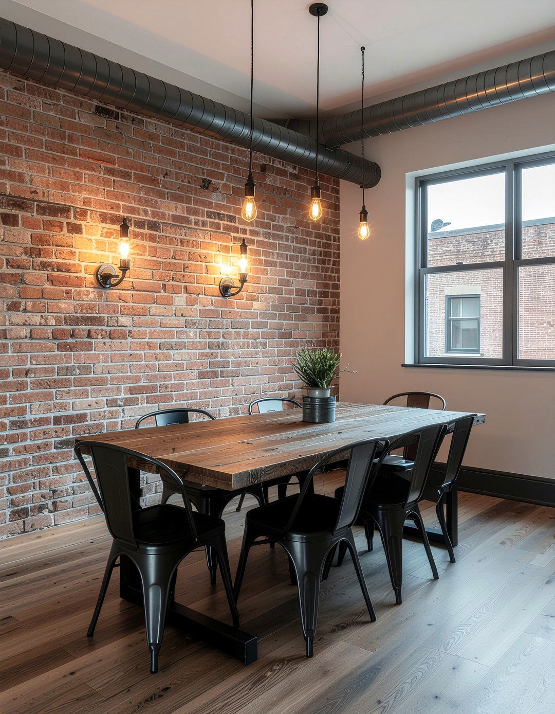 Industrial Pipe Wall Light - 30 dining room sconce ideas