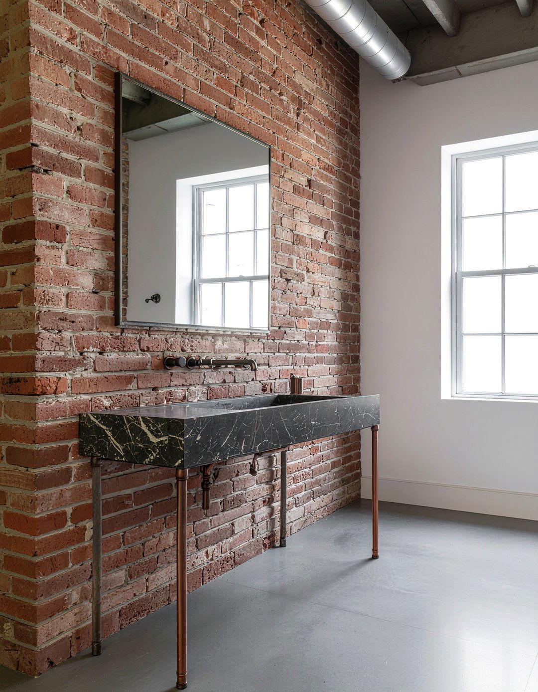 Industrial Quartz Bathroom - 30 quartz bathroom ideas